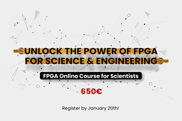 FPGA Course for Scientists — Cohort 5 (January 2026)