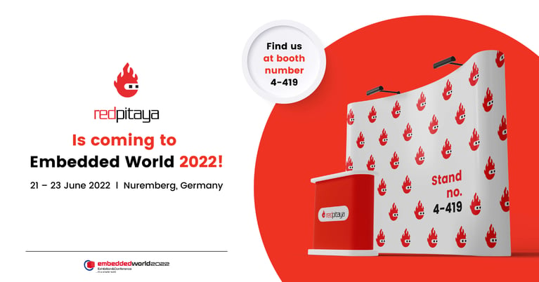Meet us at Embedded World 2022