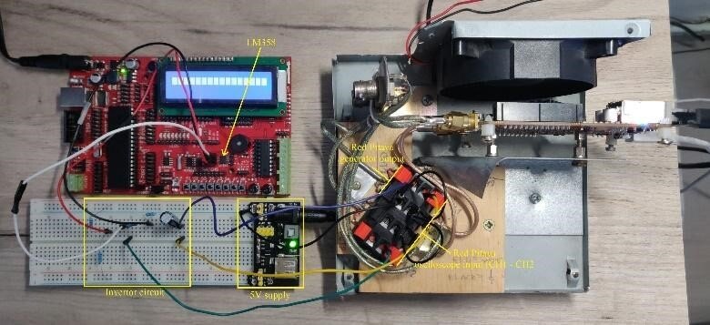 A close-up of a machine

Description automatically generated