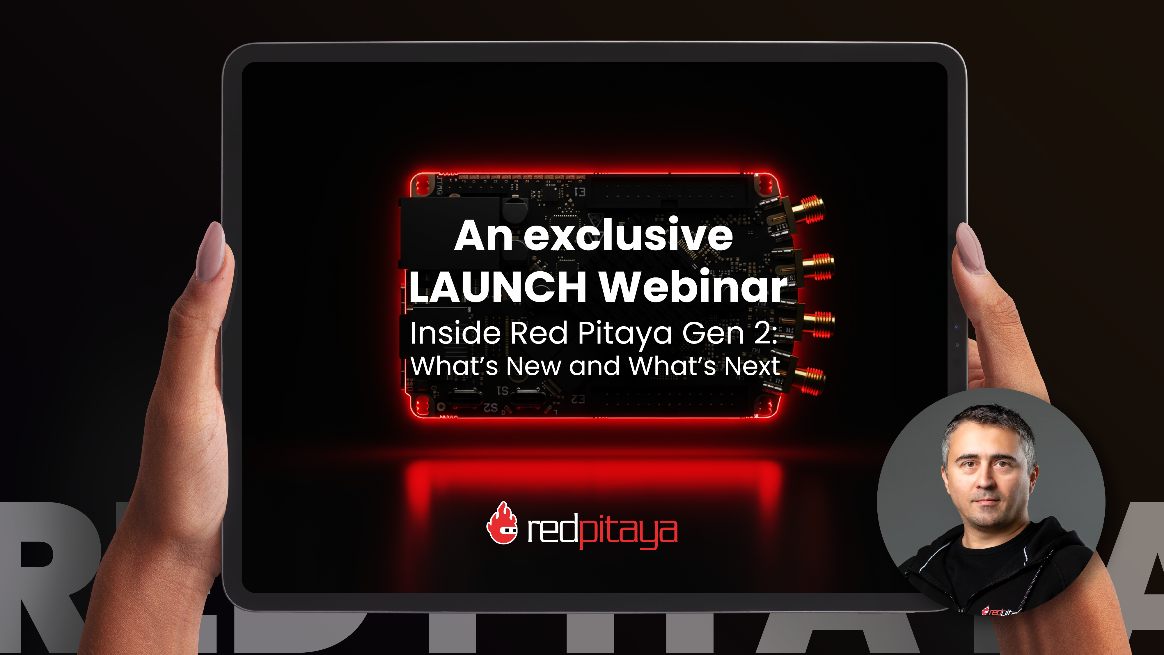 Join Our Webinar: Discover What’s New in Red Pitaya Gen 2