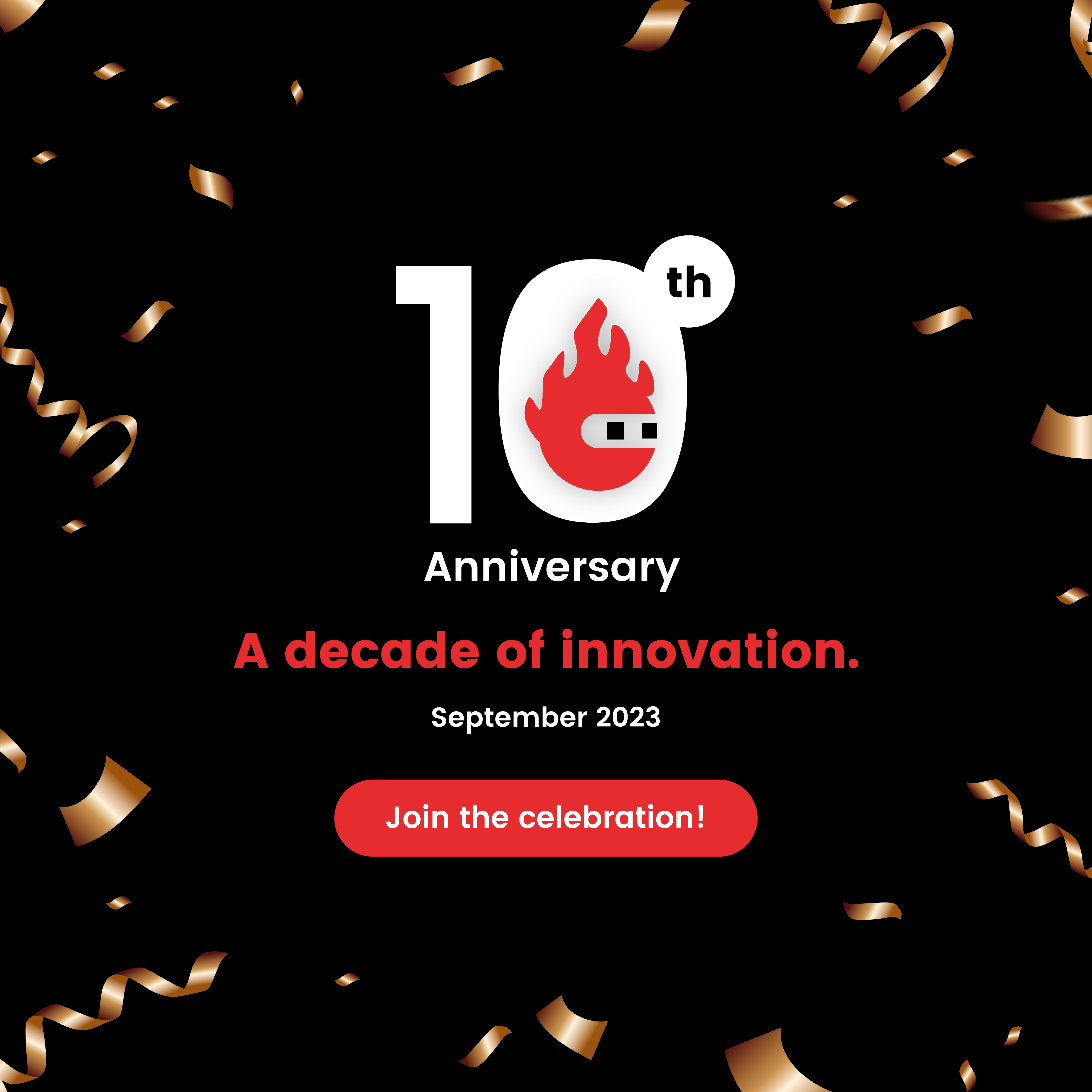 Celebrating a Decade of Innovation!🥳