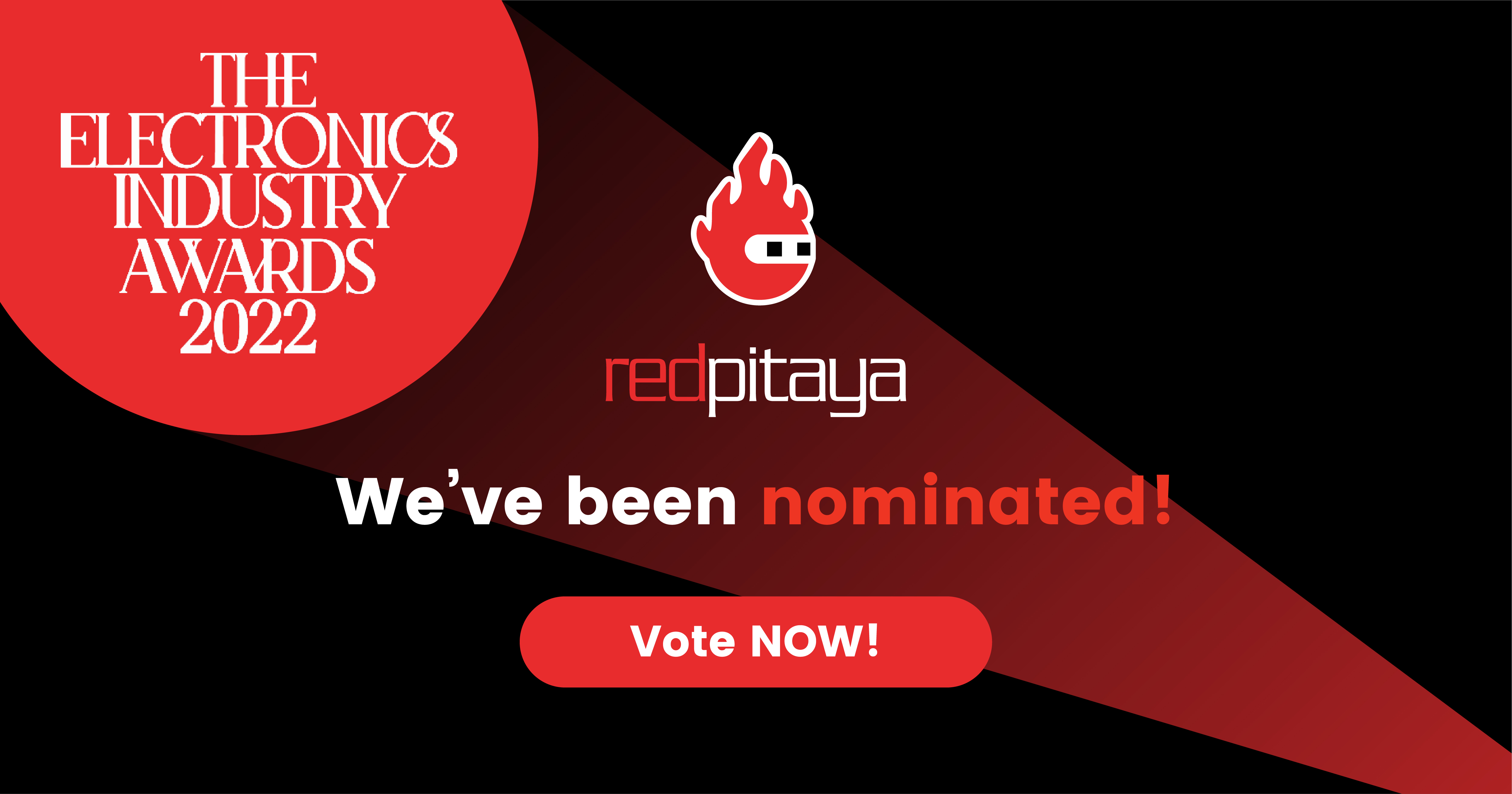 Red Pitaya is nominated for Electronics Industry Awards 2022