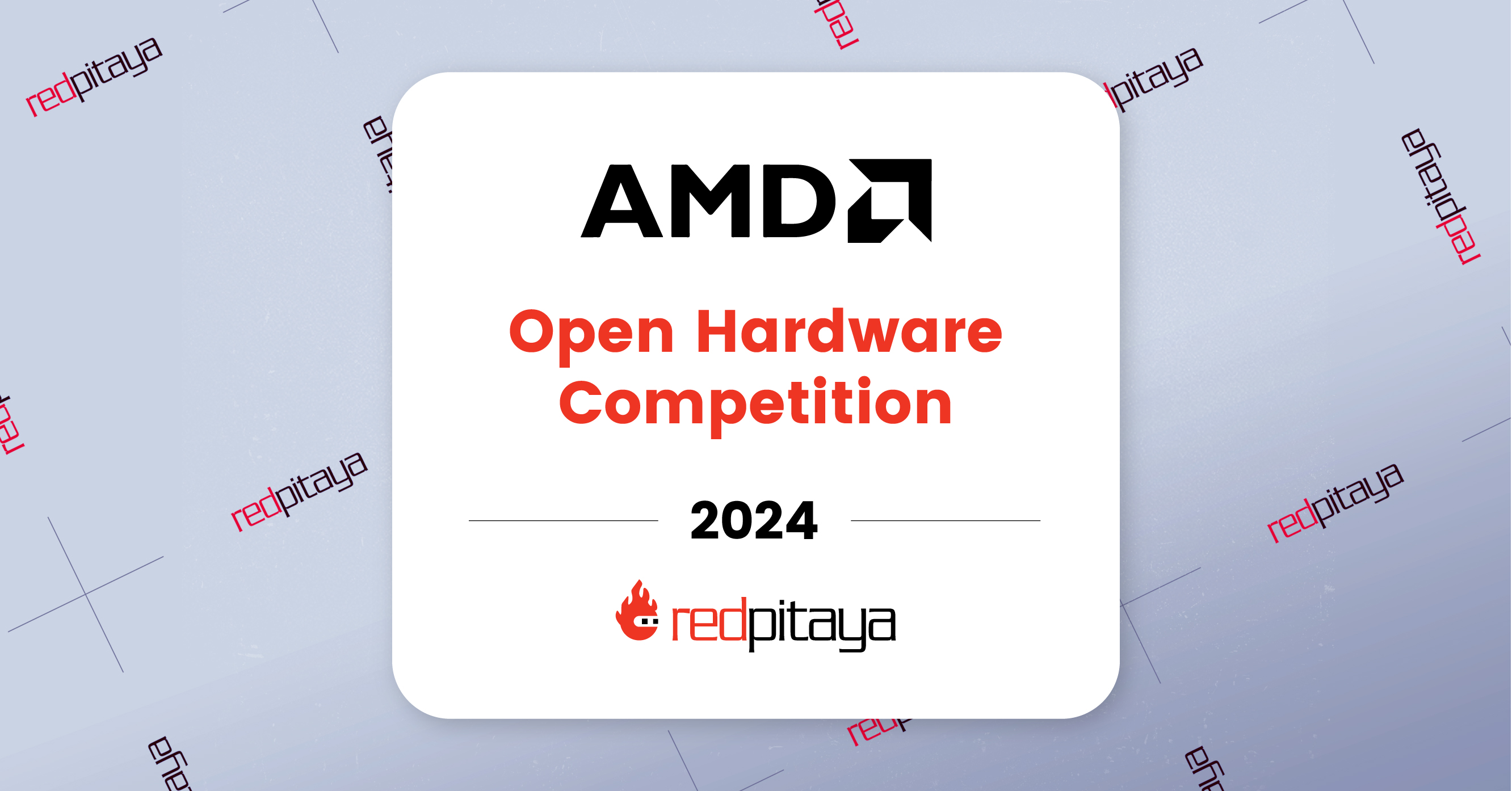 Unleash your creativity in the AMD Open Hardware Competition 2024 with Red Pitaya