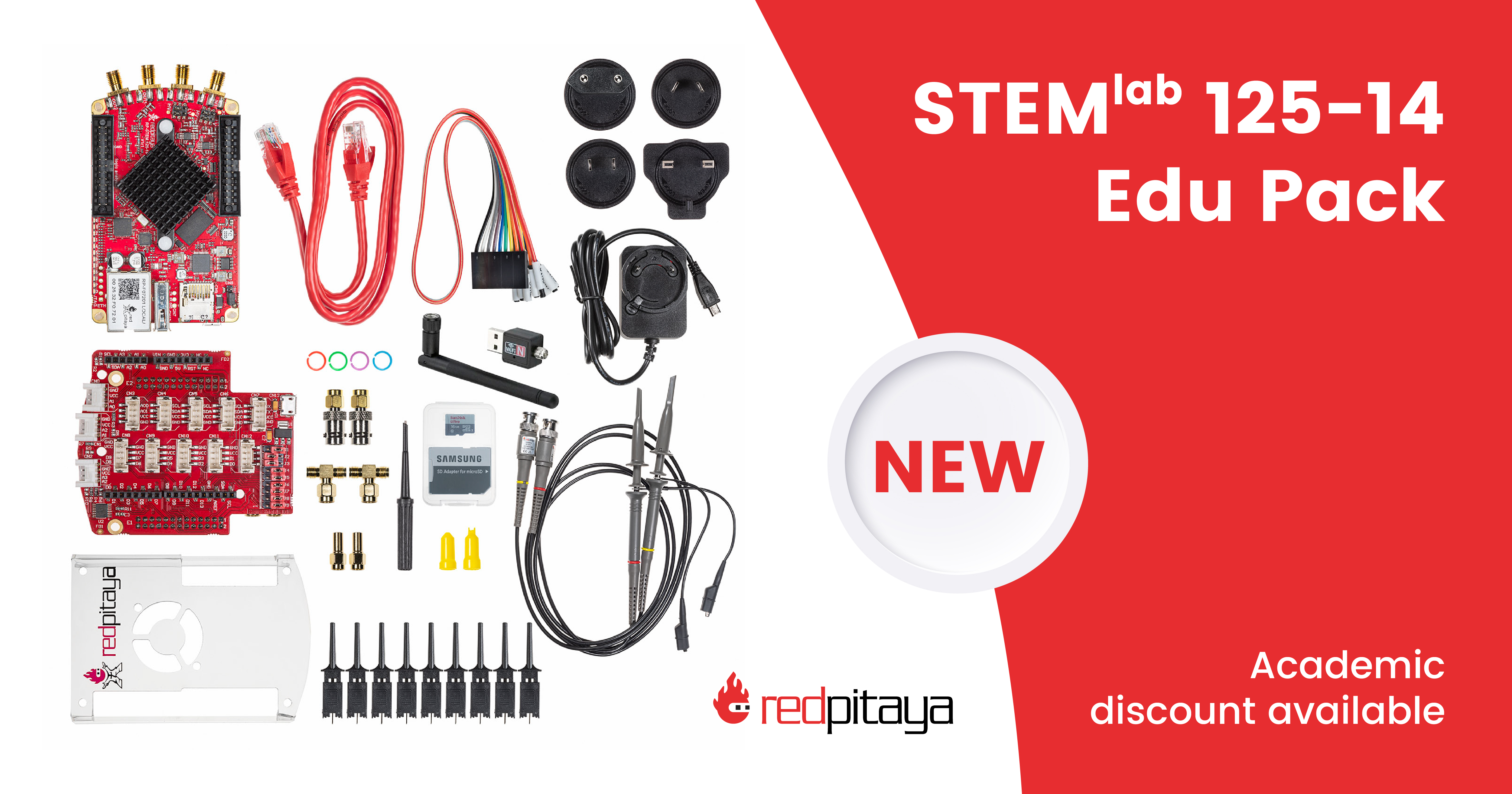 The new STEMlab 125-14 Edu Pack
