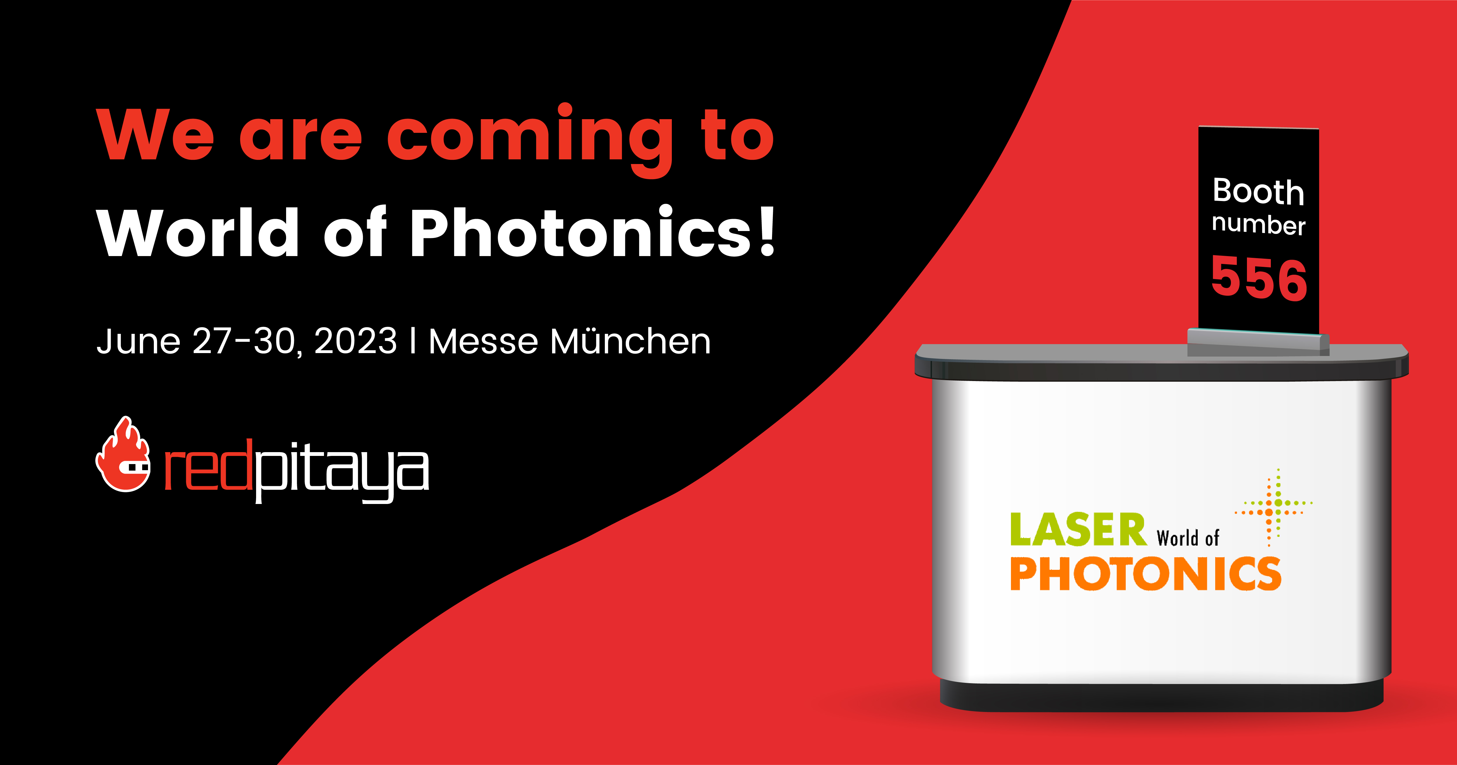 We are coming to Laser World of Photonics 2023