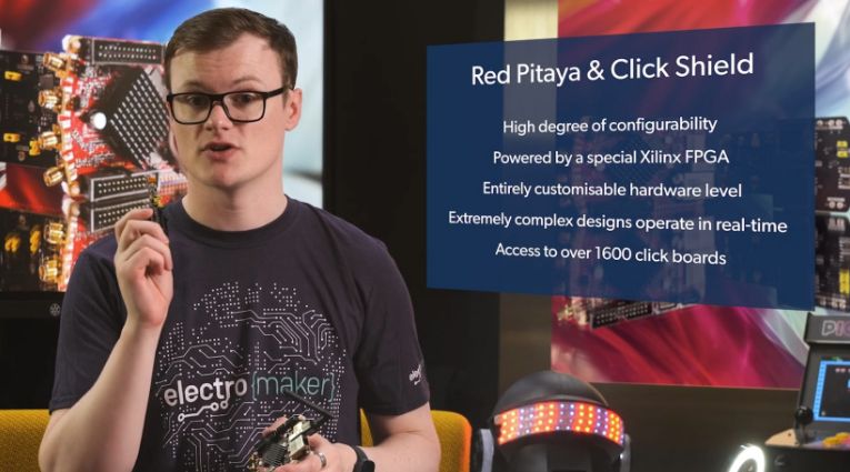 Red Pitaya’s STEMlab and Click Shield Reviewed by Electromaker