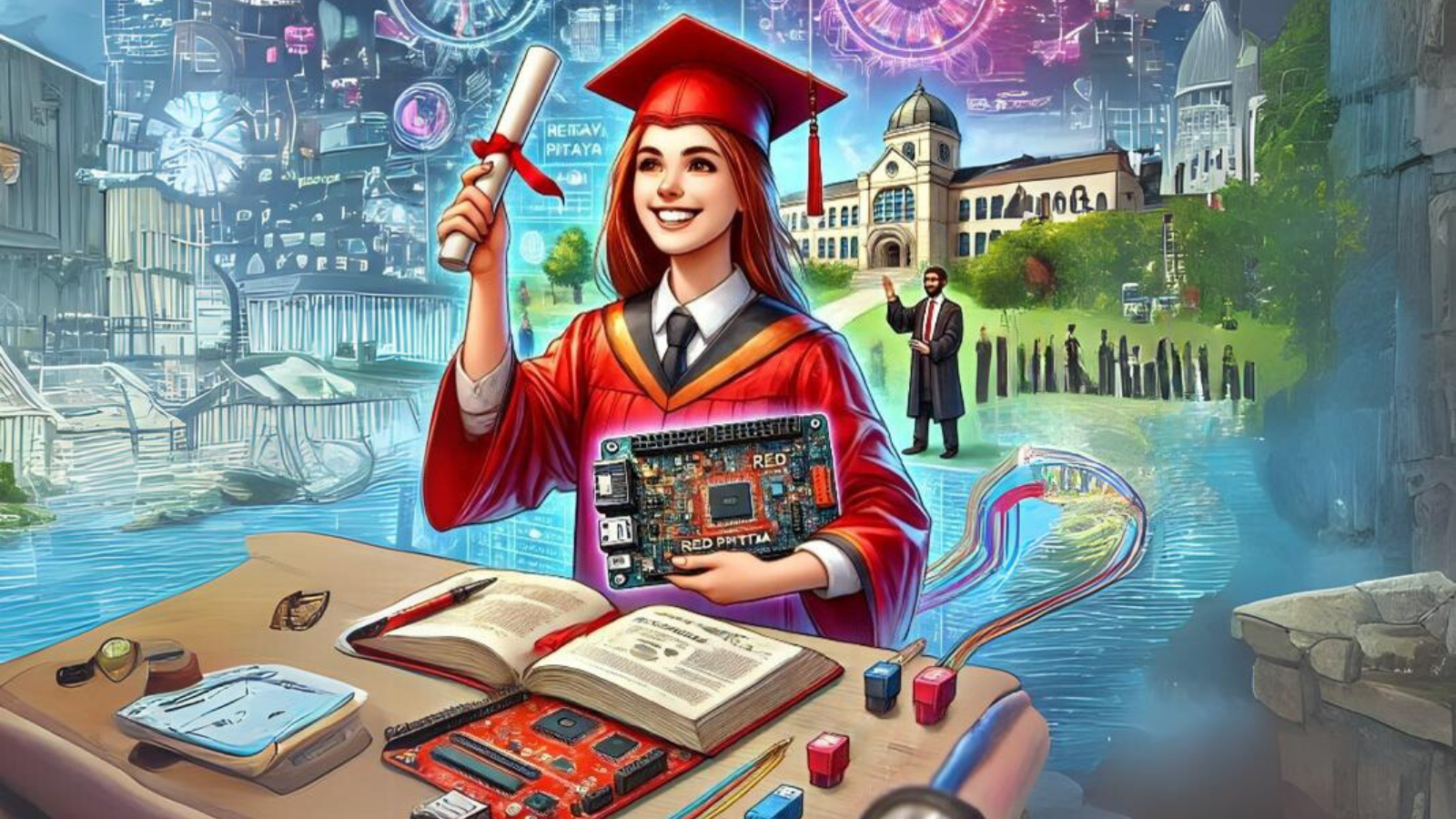 Red Pitaya: One ECE Teaching Platform for Four Years of the ECE Curriculum