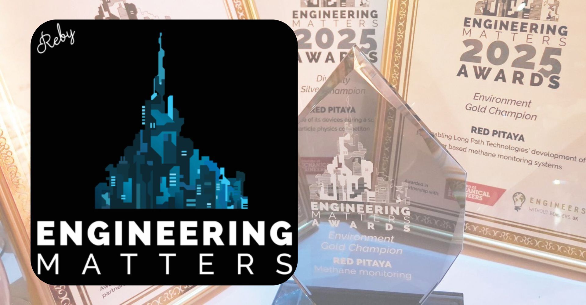 Engineering Matters: Red Pitaya Wins Gold Champion for Environmental Impact